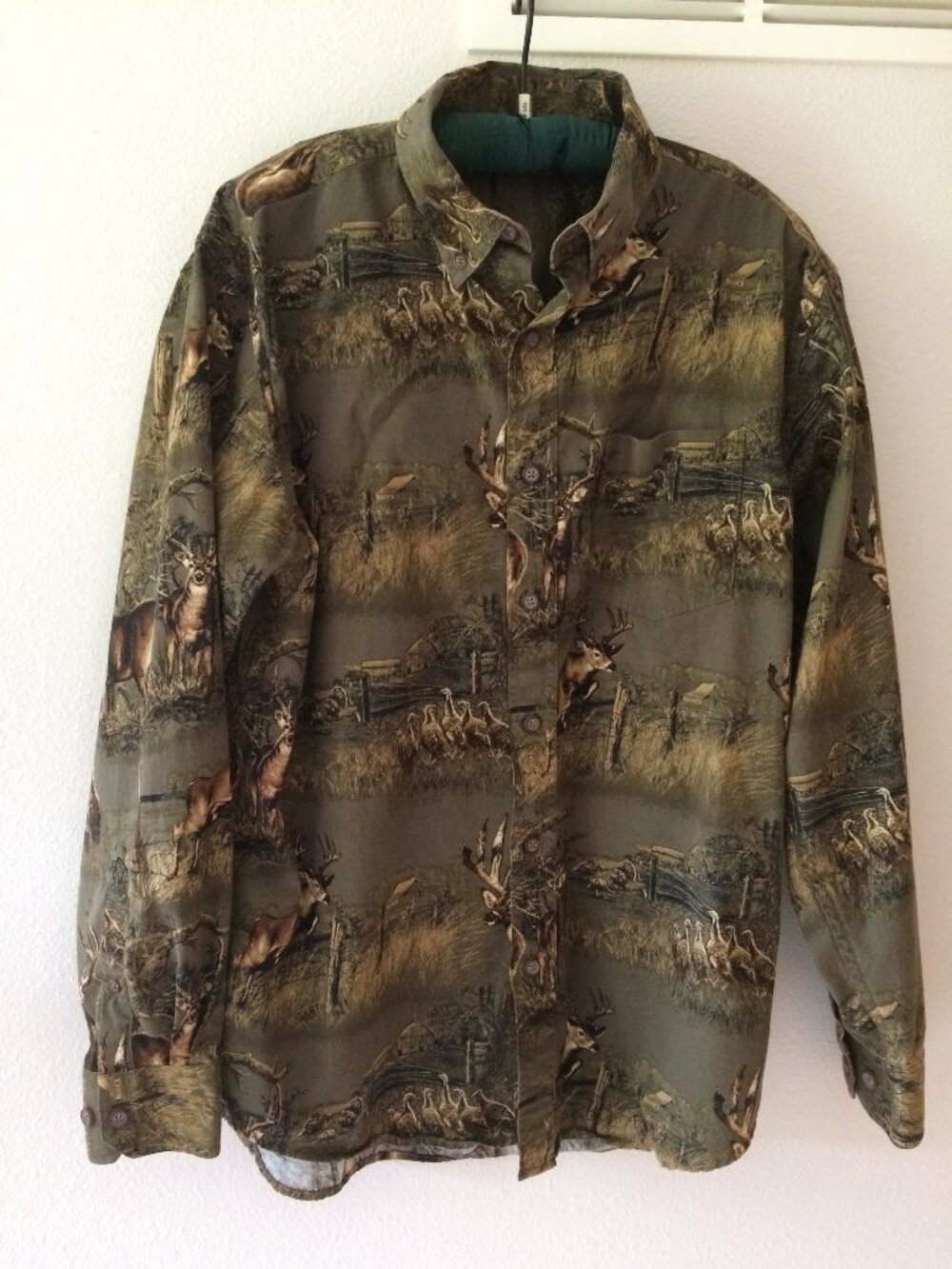Morgan Creek Outfitters Long Sleeve Hunting Shirt Size M